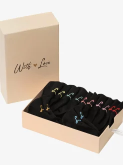 7 paires de socquettes dans le coffret cadeau