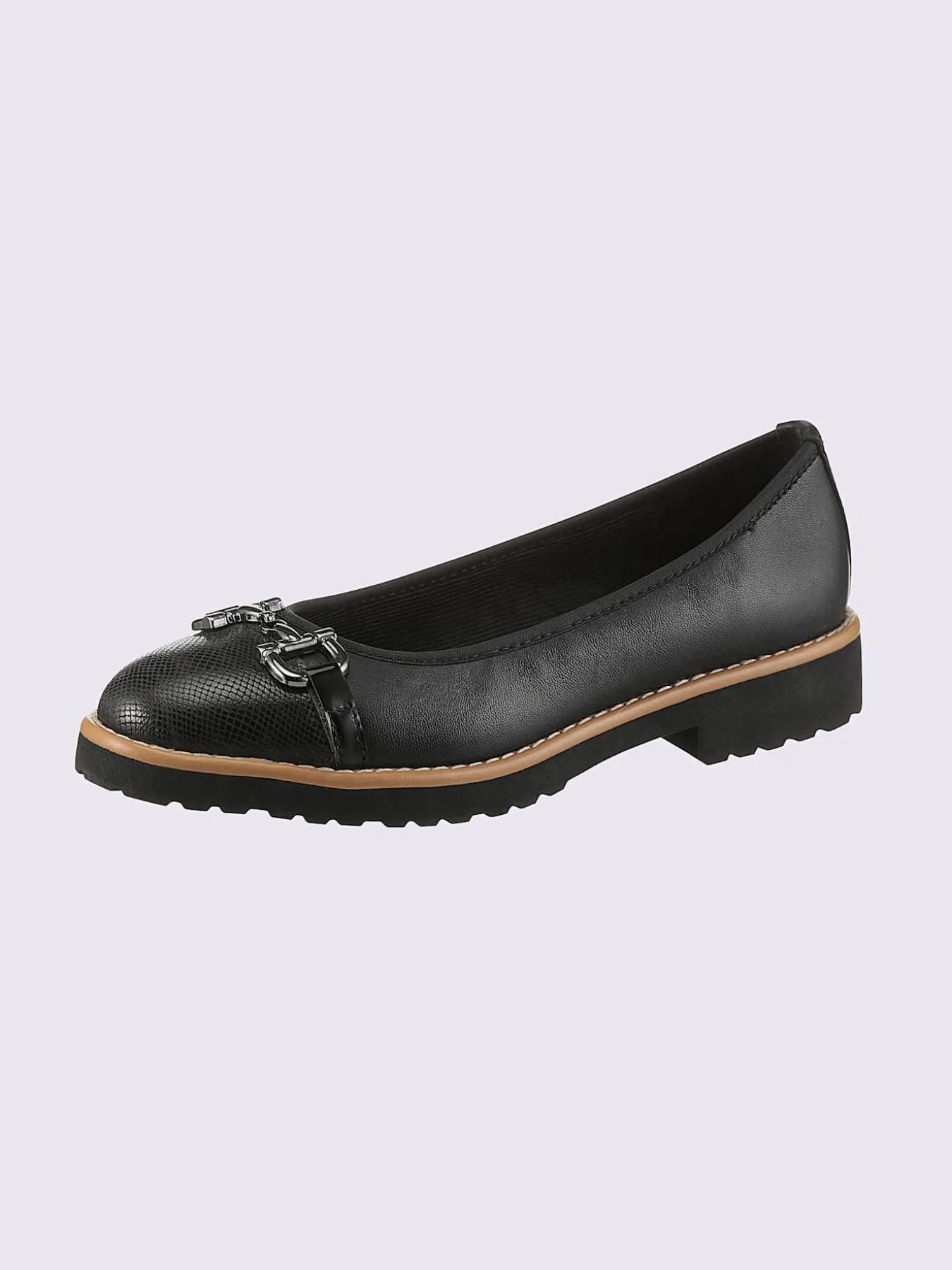Ballerines cuir nappa de vache