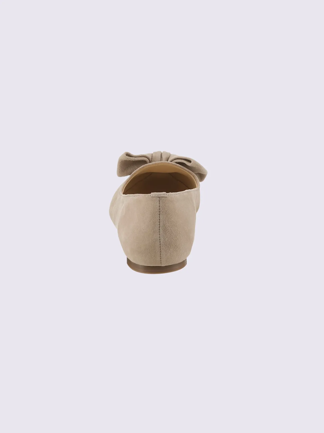 Ballerines cuir velours de chèvre