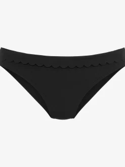 Bas de maillot de bain bords ondulés au laser