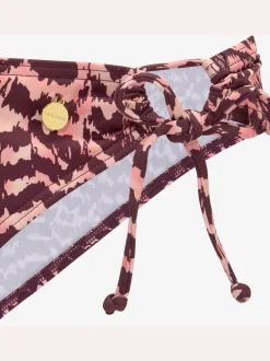 Bas de maillot de bain coupe classique à nouer sur les côtés
