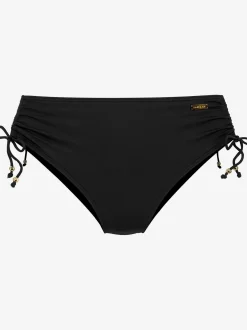 Bas de maillot de bain coupe haute, à resserrer sur les côtés