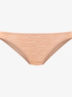 Bas de maillot de bain finitions élastiques et plates à la taille et aux échancrures