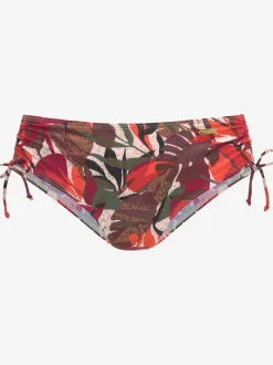 Bas de maillot de bain imprimé tropical