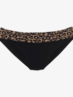 Bas de maillot de bain imprimé léopard tendance