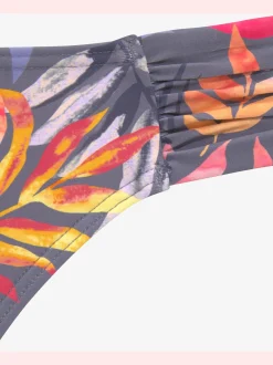 Bas de maillot de bain imprimé, effet de couleur différent pour chaque pièce