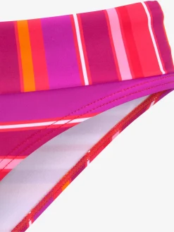 Bas de maillot de bain imprimé rayé estival