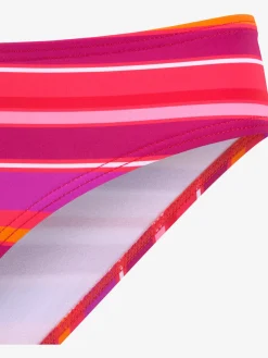 Bas de maillot de bain imprimé rayé estival