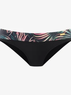 Bas de maillot de bain imprimé tropical