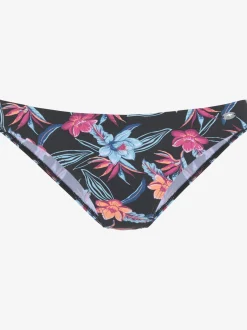 Bas de maillot de bain imprimé, effet de couleur différent pour chaque pièce