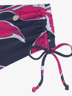 Bas de maillot de bain joli imprimé feuilles