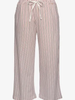 Bas de pyjama élégante pantacourt de pyjama avec motif sur toute la surface