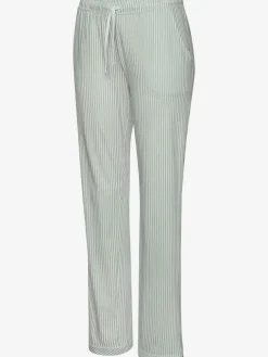 Bas de pyjama pantalon de nuit s.oliver avec passepoils contrastés