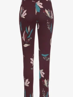 Bas de pyjama pantalon de nuit élégant avec motif sur toute la surface