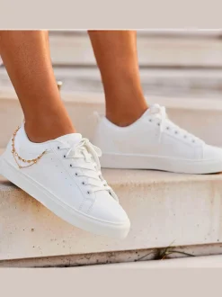 Baskets chaîne décorative tendance amovible pour un look personnalisé
