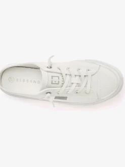 Baskets chaussures en textile au style usé et délavé tendance