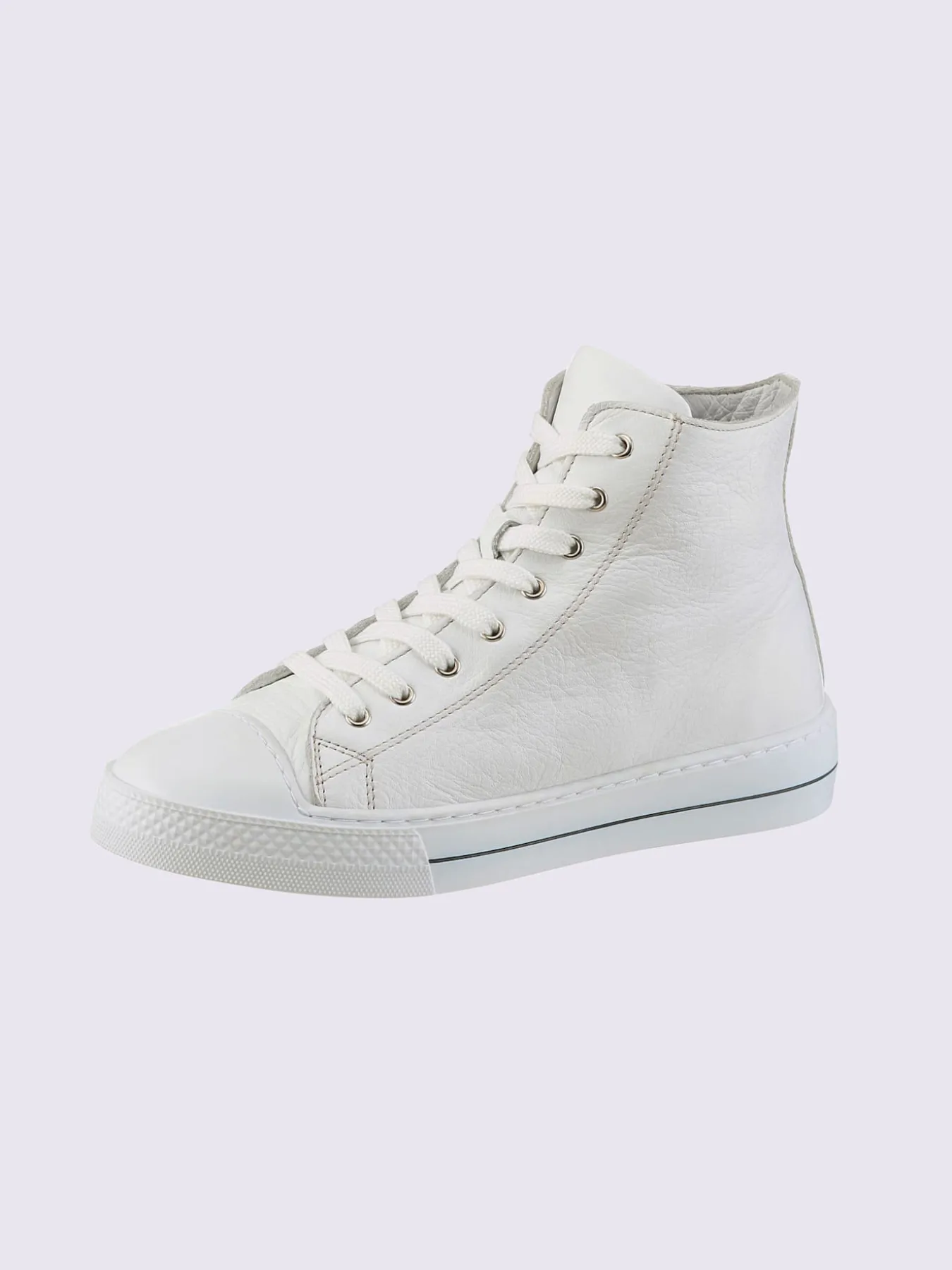 Baskets cuir nappa de vache