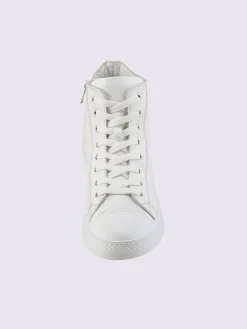 Baskets cuir nappa de vache