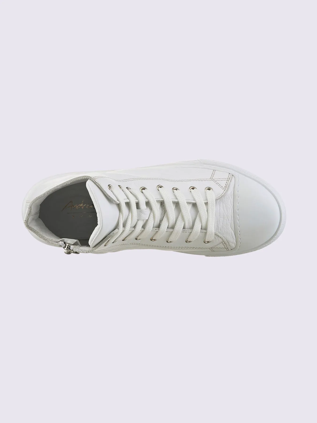 Baskets cuir nappa de vache