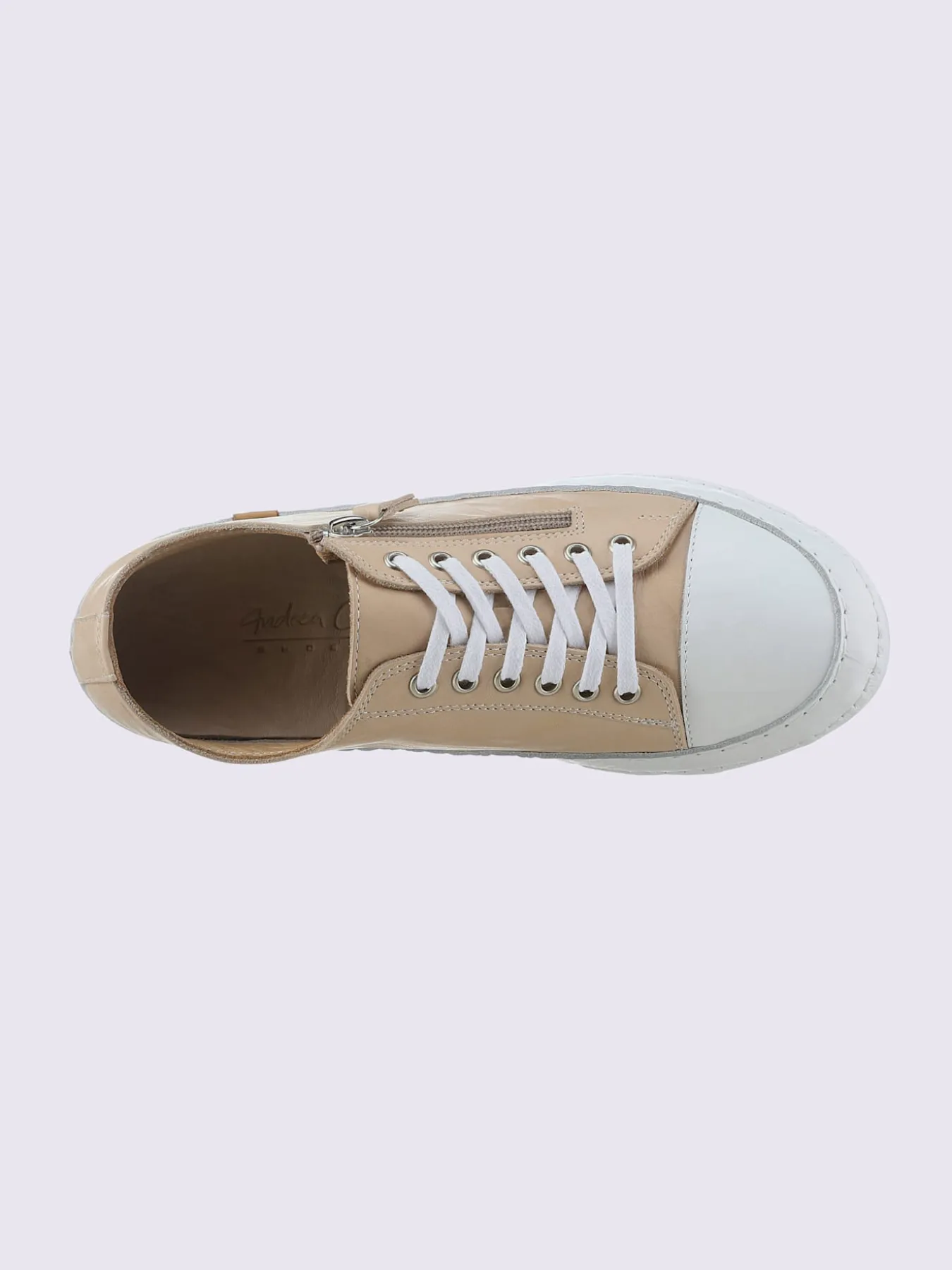 Baskets cuir nappa de vache