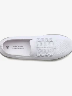 Baskets sneakers avec rubans élastiques pour faciliter l'enfilage
