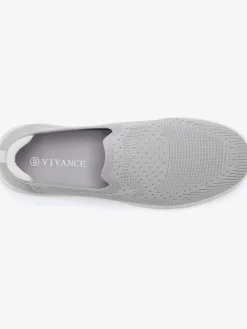 Baskets sneakers très légères et confortables avec talon légèrement rembourré en textile doux