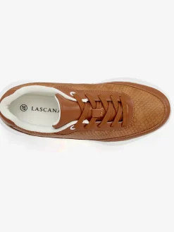 Baskets talon légèrement compensé au style chunky tendance
