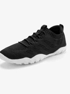 Baskets textile doux et extensible avec semelle plate et flexible qui s'adapte parfaitement au pied et vous donne l'impression de marcher pieds nus