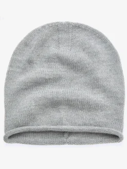 Beanie bonnet en tricot fin avec bord roulé tendance