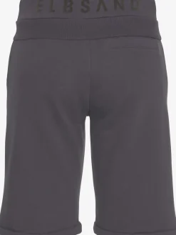 Bermuda en matière sweat large ceinture et coulisse
