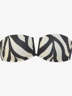 Bikini bandeau design animal élégant