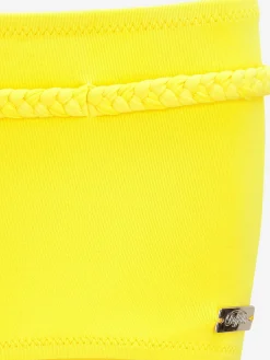 Bikini mini-short ceinture fantaisie tressée