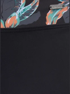 Bikini mini-short imprimé coloré au joli design floral