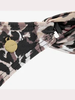 Bikini push-up imprimé animal sauvage