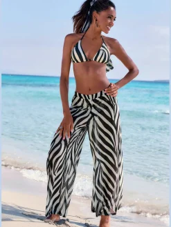 Bikini triangle design animal élégant