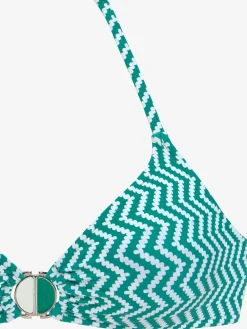 Bikini triangle design zigzag tendance