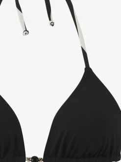 Bikini triangle style uni moderne avec détails contrastés