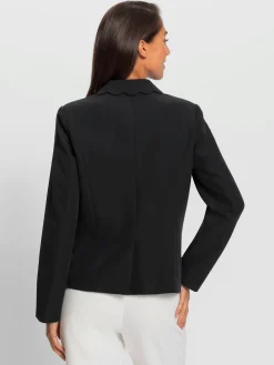 Blazer bord ondulé élégant