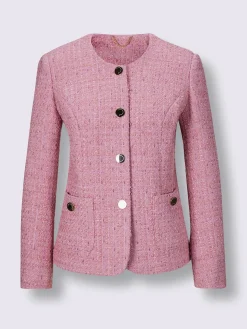 Blazer bouclé 30% laine