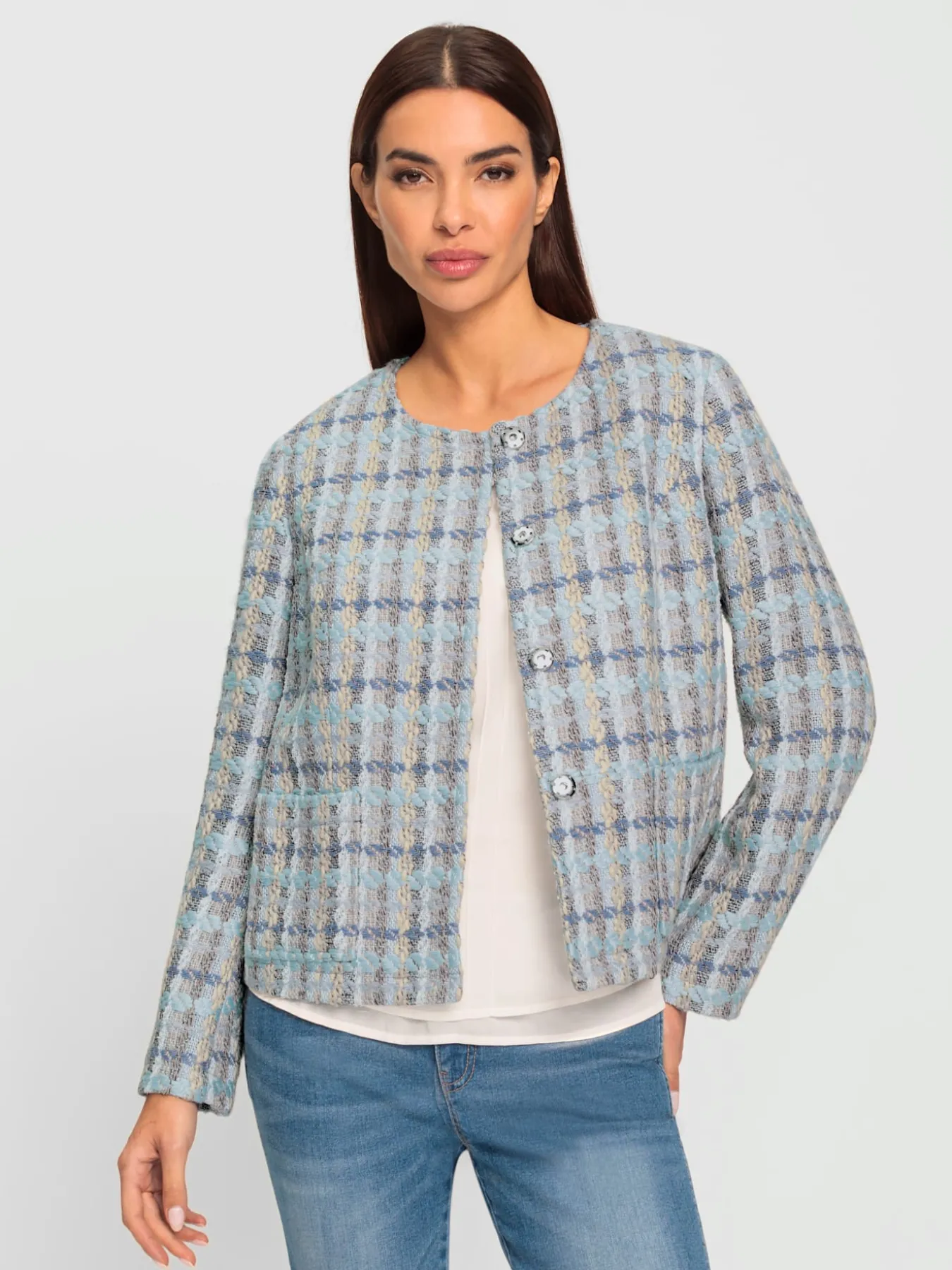 Blazer bouclé qualité bouclé douce