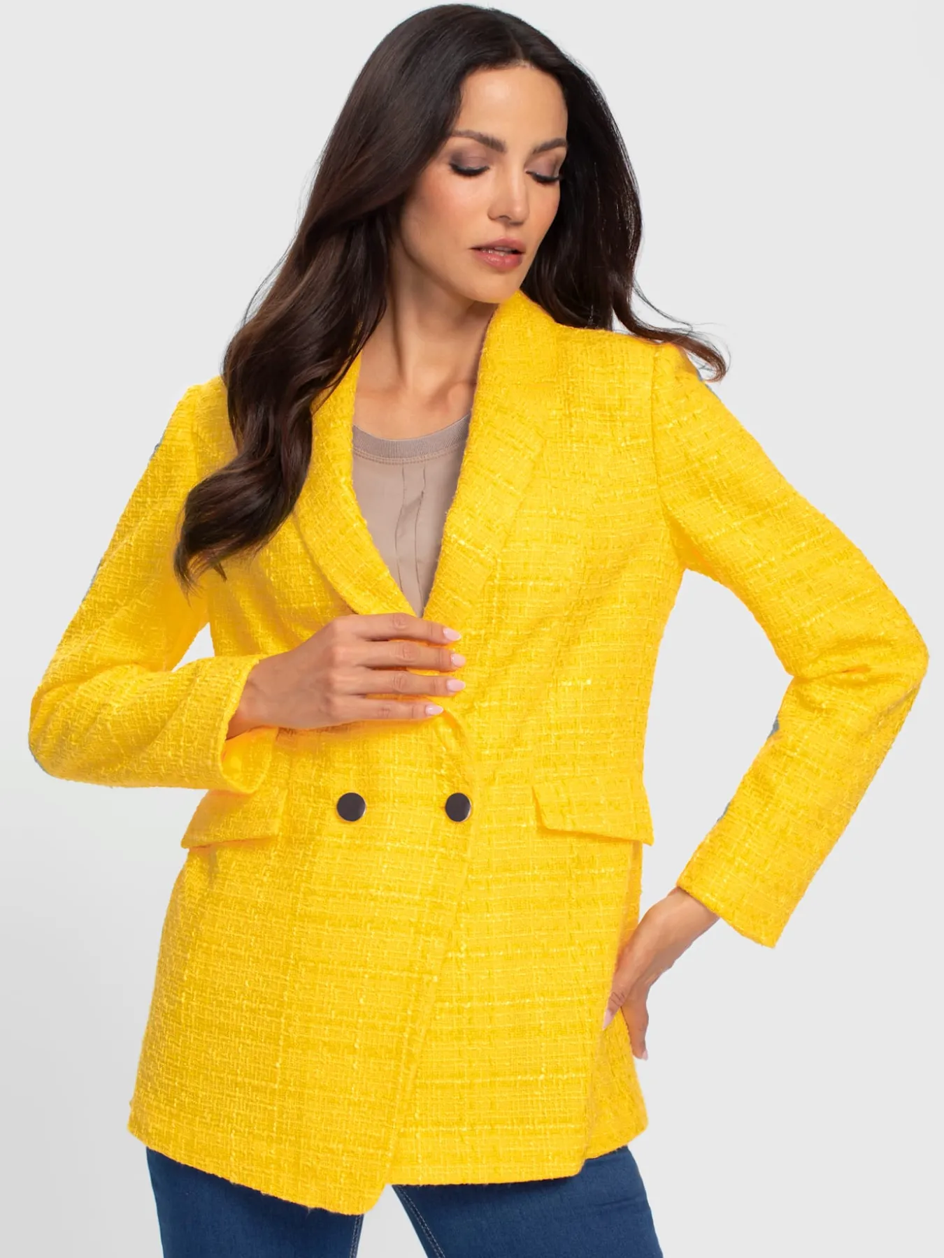 Blazer bouclé qualité bouclé douce