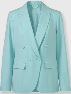 Blazer double patte de boutonnage