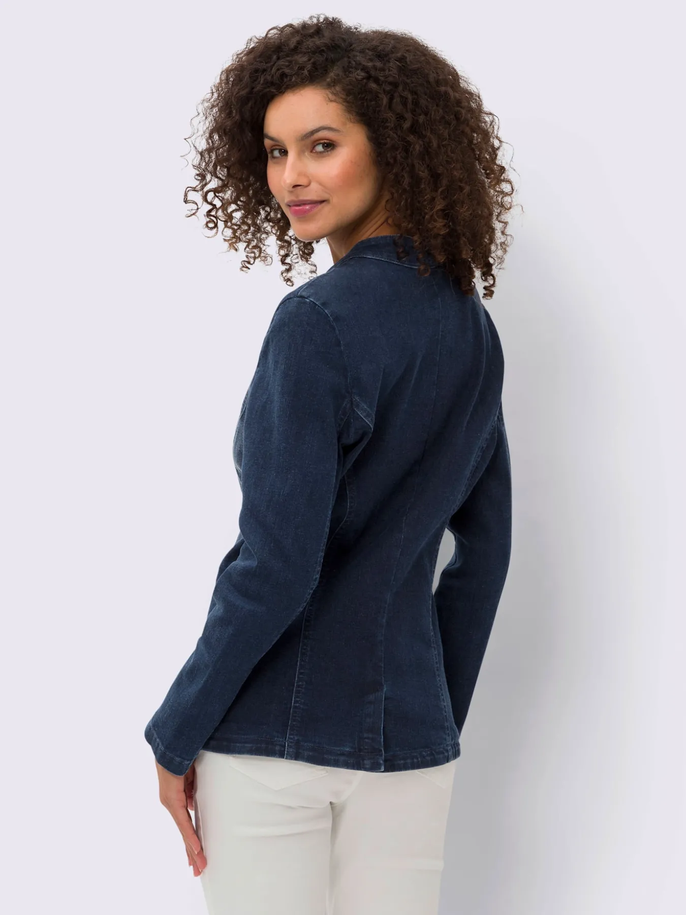 Blazer en jean 95% coton