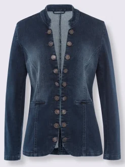 Blazer en jean 95% coton