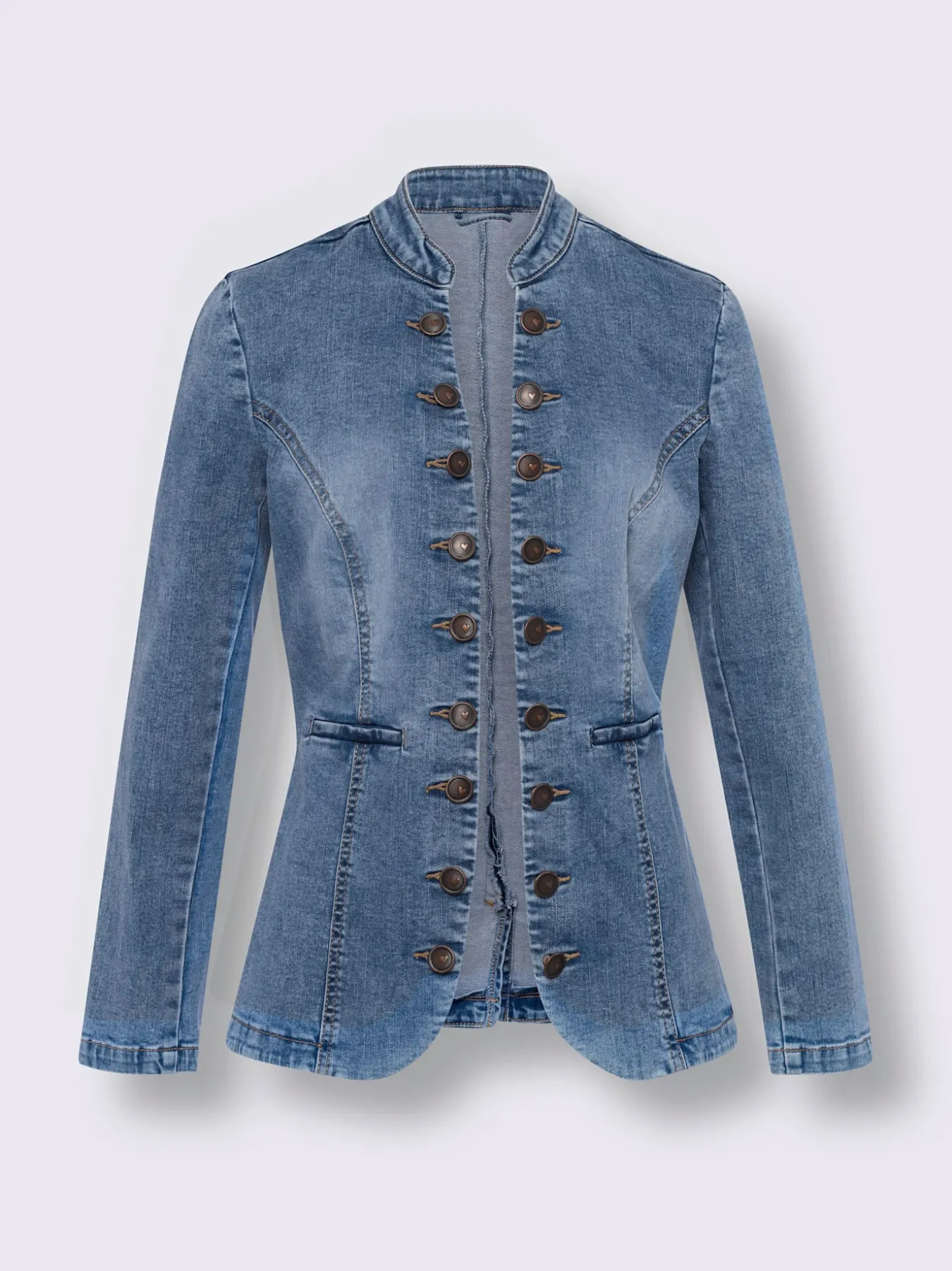 Blazer en jean 95% coton