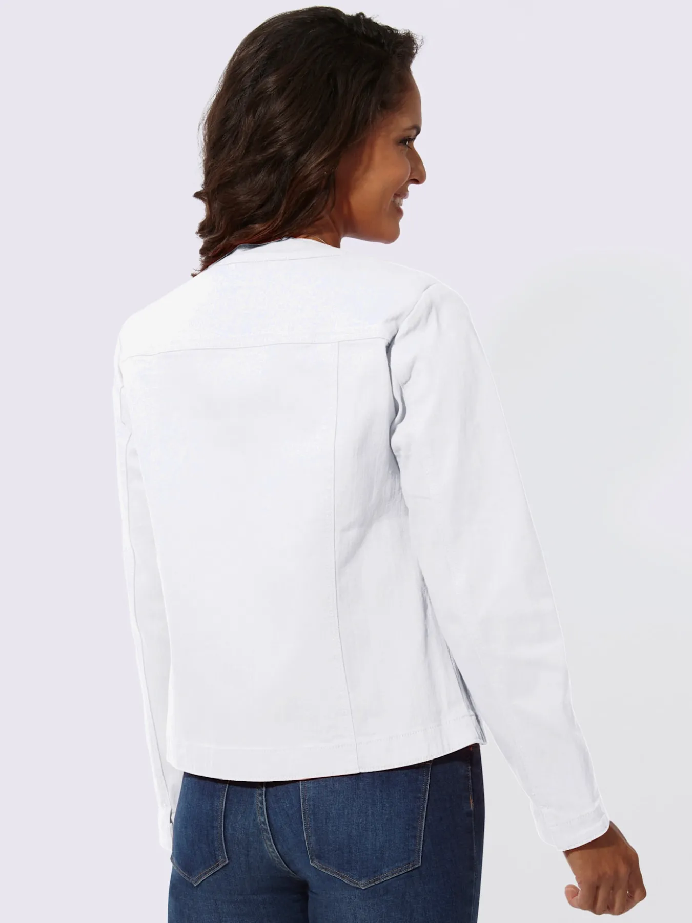 Blazer en jean 96% coton