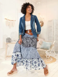 Blazer en jean alternative parfaite au blazer
