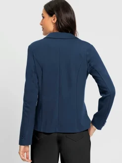 Blazer en jersey avec viscose (ecovero)