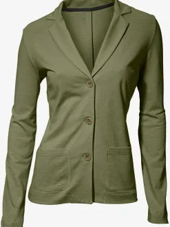 Blazer en jersey coupe sobre pour un look décontracté tendance