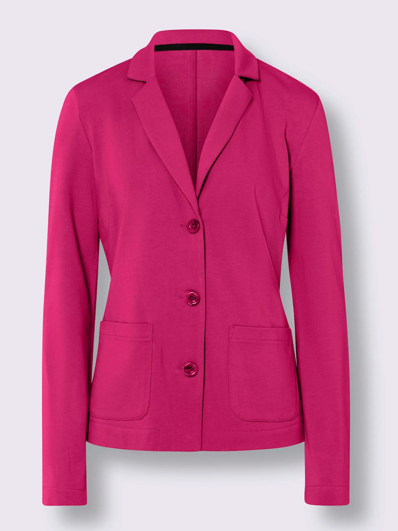 Blazer en jersey coupe sobre pour un look décontracté tendance